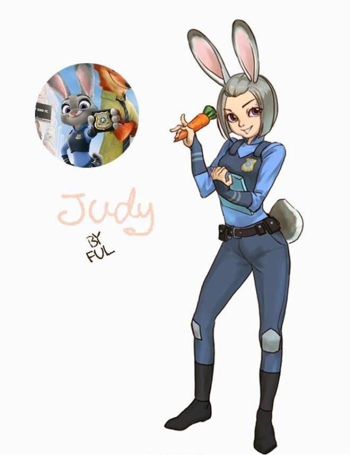 當瘋狂動物城角色都擬人化後 淘寶海外 當瘋狂動物城角色都擬人化後 淘寶海外