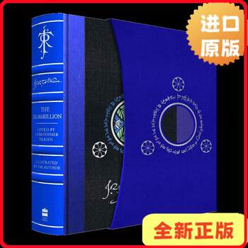[Original Edition] English Original Novel the Silmarillion Illustrated Edition Tolkien Deluxe Hardcover Box Set English Version [9780008537906]