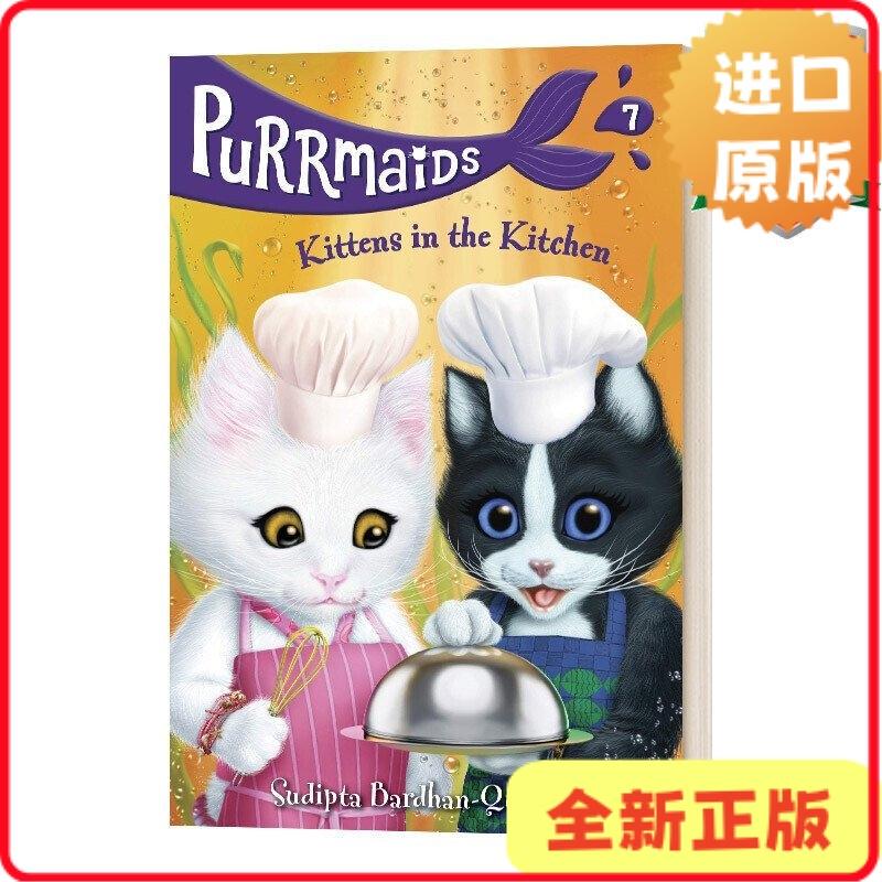 [Authentic in Stock] Purrmaids # 7: Kittens in the Kitchen English Version Bardhan-Quallen9781984896070