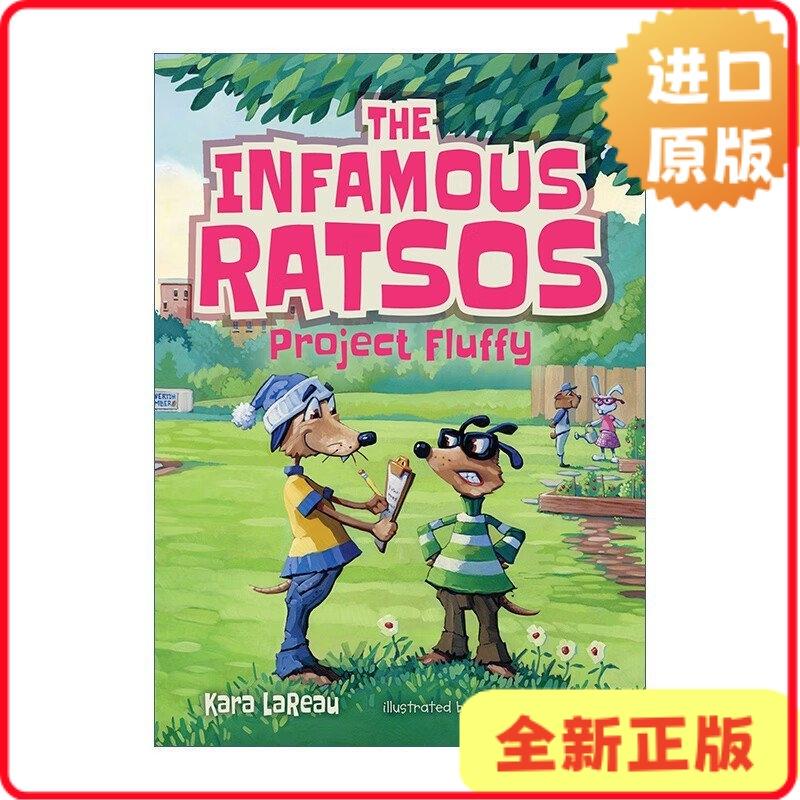 [Authentic in Stock] the Infamous Ratsos: Project Fluffy - the Infamous Ratsos Series 3: Fluffy Project - Children's Humorous Story Picture Book - Chapter Bridge Storybook by Matt Myers