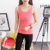 Mùa thu đông nữ mới dày cộng với áo nhung nhung áo sơ mi bó sát Slim sling cỡ lớn vest vest quần kaki nữ Cộng với kích thước quần áo