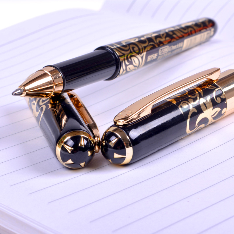 Golden Years Luxurious Sparkling Life Business Signature Pen 0 7mm Large Capacity G-1299D