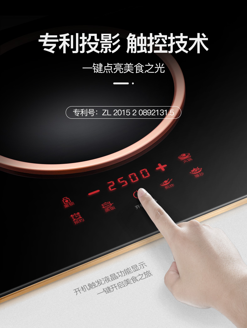 之 王 nhúng bếp cảm ứng gia đình bếp đôi lõm dát đôi mắt điện bếp gốm đôi máy tính để bàn bếp điện đôi - Bếp cảm ứng giá bếp từ đơn