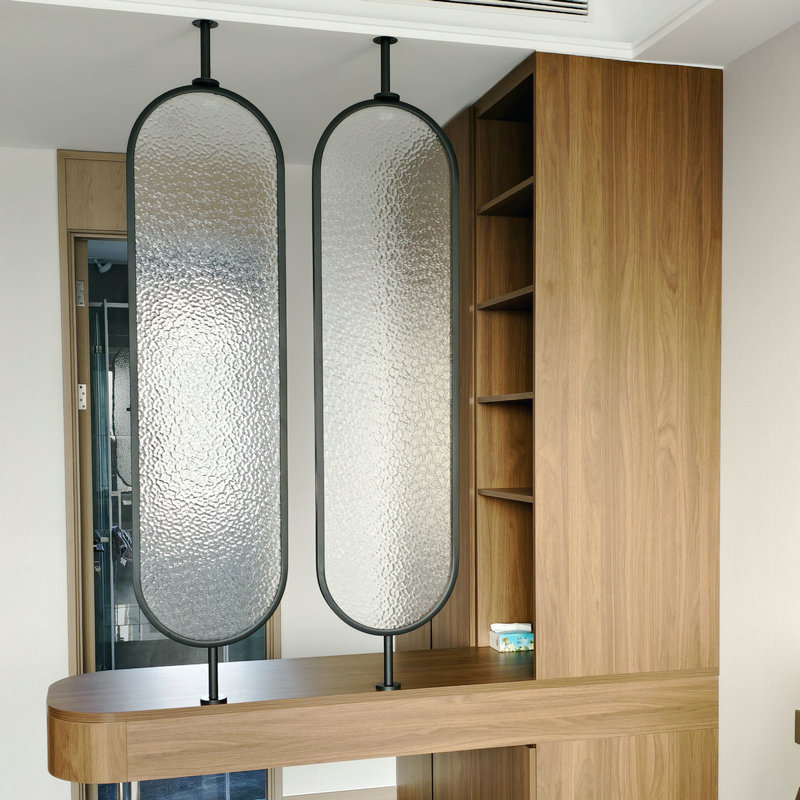 Living Room and Bedroom Small Screen Partition Modern Minimalist Entryway Cabinet Changhong Glass Light Luxury Dressing Table Half-Wall Partition Living Room and Bedroom Small Screen Partition Modern Minimalist Entryway Cabinet Changhong Glass Light Luxury Dressing Table Half-Wall Partition