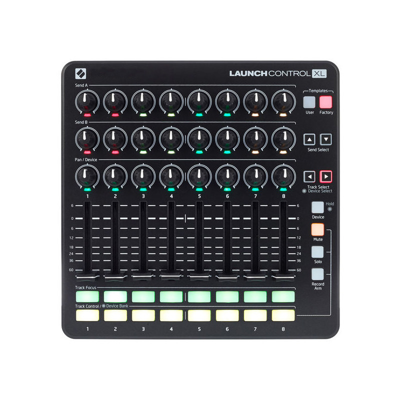 SF Novison LAUNCHCONTROL XL MIDI controller Ableton Live Assistant