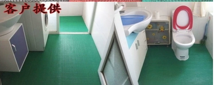 Phòng tắm chống trượt thảm nhựa rỗng thảm đỏ nhà bếp phòng tắm nhà vệ sinh vòi hoa sen sàn nhà mat cửa