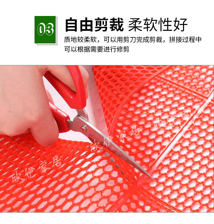 thảm vòi hoa sen tắm thảm sàn thảm chùi chân thảm sàn nhà PVC nhựa bếp Phòng tắm nhà vệ sinh mat - Thảm sàn xốp dán nền nhà