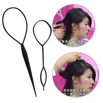 Korean version of the hair plate hair tool pull pin set Fancy hair needle braiding artifact Long hair short hair pull device