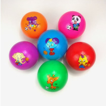 Childrens inflatable ball baby cartoon 6 inch animal pattern Pat inflatable ball kindergarten childrens toys