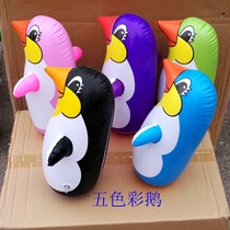 36 inflatable tumbler penguin tumbler childrens toy balloon fitness puzzle stall supermarket large quantity and excellent price