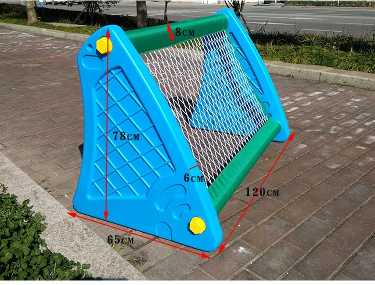 Mục tiêu bóng đá nhựa mẫu giáo nhỏ mục tiêu bóng đá trẻ em gấp bóng đá khung bóng đá khung bóng đá trẻ em bóng đá - Bóng đá