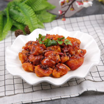 Simulation food model fake dishes film and television props Lu cuisine crispy chicken samples show filming dishes food mold