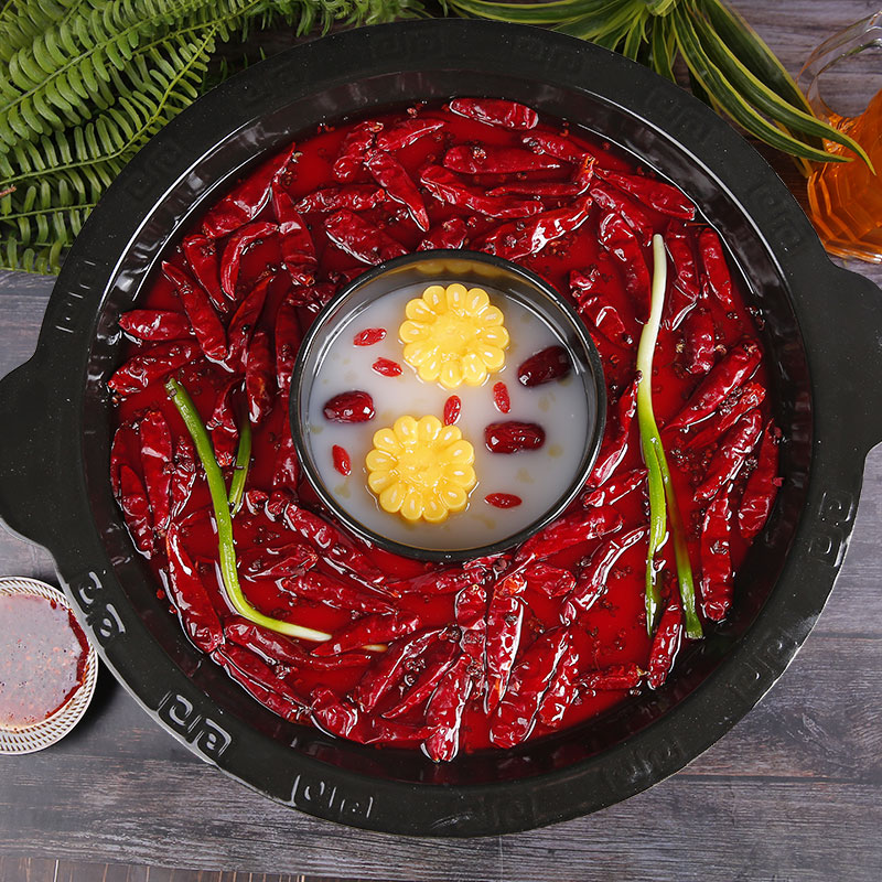 Simulation hot pot model fake food pot pot bottom shabu pot food mold food mold food cuisine