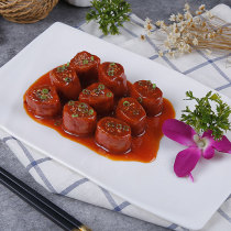 Simulation dish model Lu cuisine nine turn large intestine mold display Hotel gourmet fake food sample food food food food