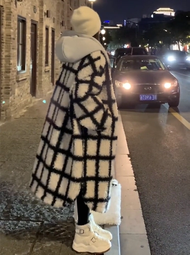 Толстовка с капюшоном, куртка, бархатное пальто, в корейском стиле, изысканный стиль, увеличенная толщина, свободный крой