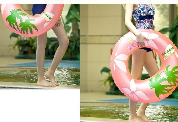 Vòng bơi cho bé trai và bé gái bơi vòng dày người lớn bơi vòng lập dị học bơi cậu bé lớn bơi vòng bơm hơi phao trẻ em