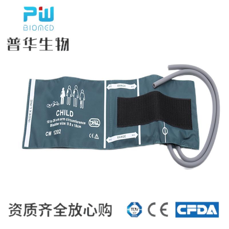 适用于 宝莱特科曼迈瑞 监护仪 尼龙 双管 儿童 袖带18-26CM