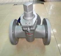 X44W-10C cast steel three-way plug valve three-way cast steel flange plug valve DN100 4 inches