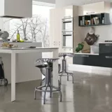 Стул бара промышленного стиля может быть поднят на столовых стульях ретро -бары стул B & B Cafe Creative Cast Iron Chair Grey Grey