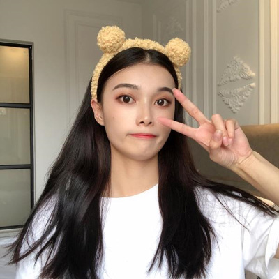 网红可爱卡通洗脸发箍