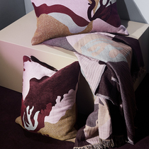 Caragle Denmark AYTM parquet with pillow FLORES leaning on the pillow living-room bedroom sofa with pillow containing the core
