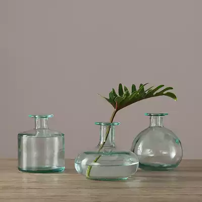 Calle Spain imported Nordic simple home decoration glass vase flower arrangement