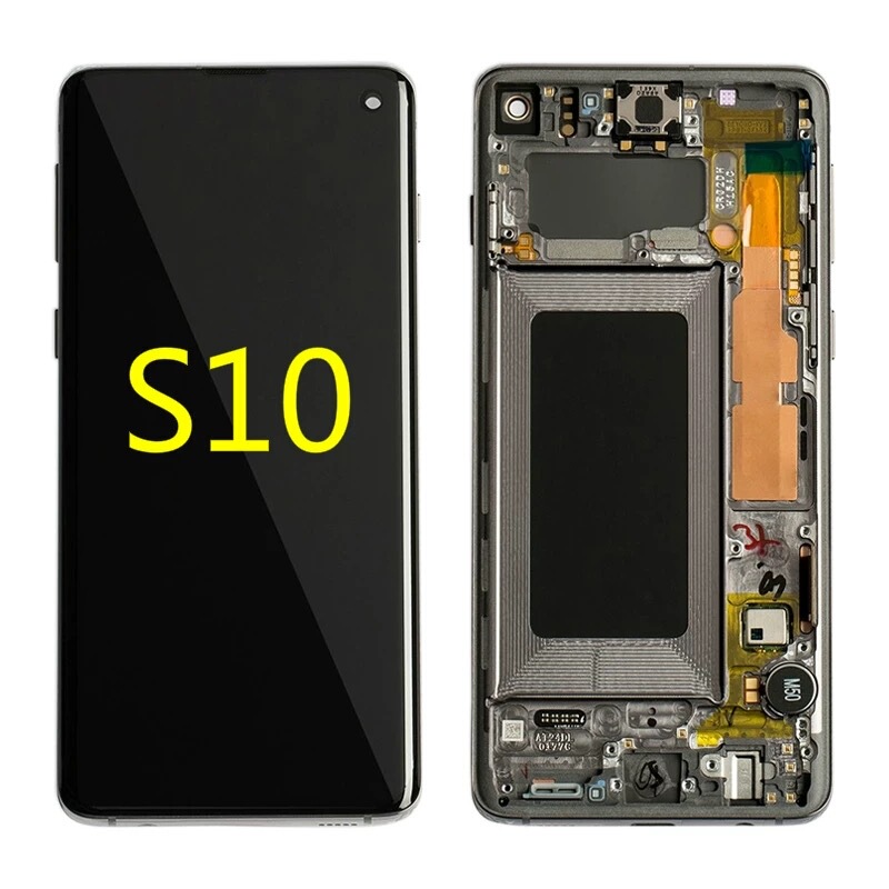 Suitable for Samsung S10 G9730/50 S10+Plus Tft Framed Screen Assembly Touch Lcd Display