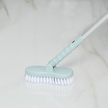 Bathroom long handle brush stiff hair floor brush telescopic toilet brush wall brush tile gap cleaning brush