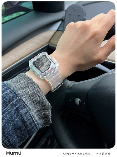 Mumu подходит для Apple AppleWatch Watches Summer -Inclusize Armor Soft Iwatch78 представитель SE2