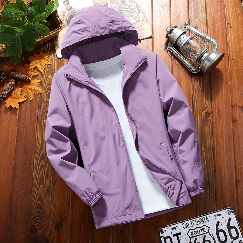 Outdoor soft shell coat women 2021 autumn and winter windproof waterproof jacket warm jacket plus velvet coat men's mountaineering suit