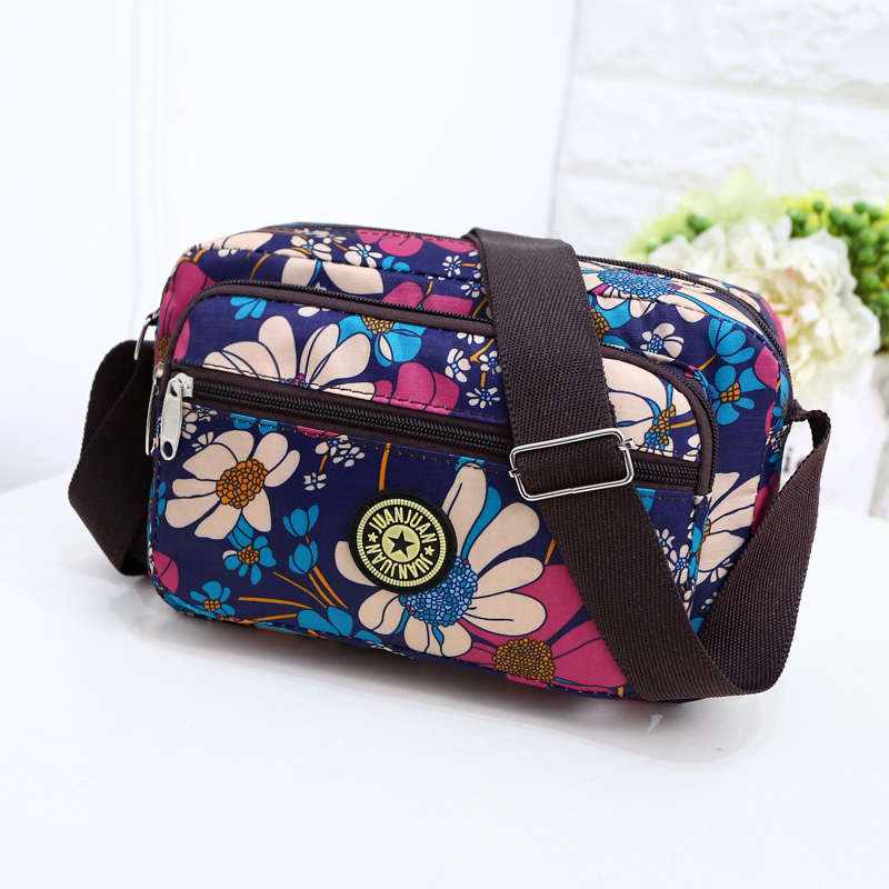 Fashion Hot Selling Waterproof Oxford Cloth Bag Women's Bag One Shoulder Messenger Casual Small Bag Canvas Fashion Mobile Phone Coin Purse