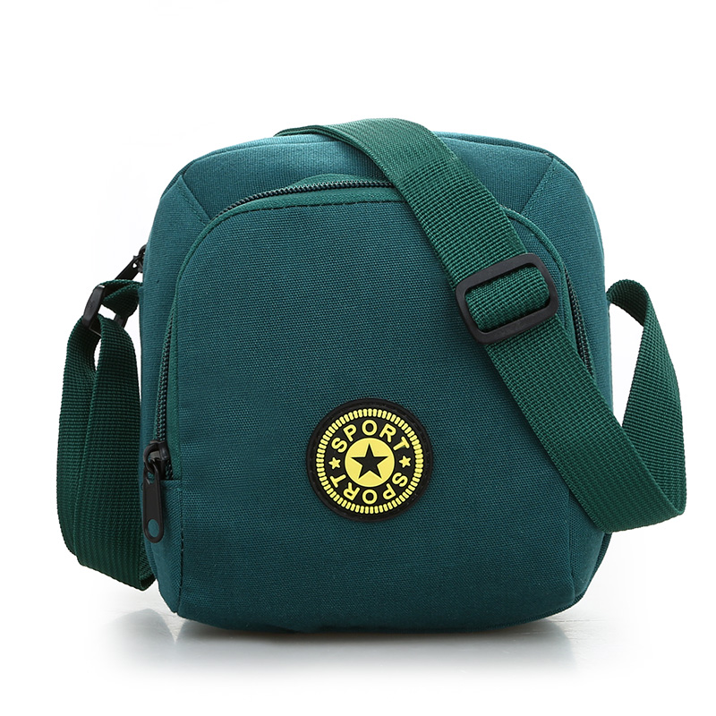 New Korean version middle-aged women's bag waterproof oxford cloth bag single shoulder inclined satchel mini small bag canvas when it is still mobile phone bag