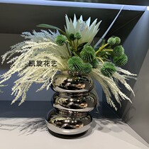 Emulation Monarch Flowers Finished Flower Art Modern Light Lavish board room for sale in negotiation table tea table toilet soft-fit swing piece