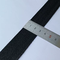 Черный 3 см шириной характерный рисунок хлопковой ремешок длиной 5 метров 5 метров