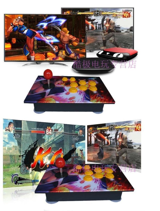 Điện thoại di động Android rocker nhà thông minh TV top box xử lý rocker TV máy tính trò chơi arcade rocker tay game bluetooth