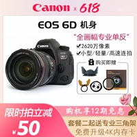 Canon EOS6D Mark II 6D2 High -End Full -Frame Professional SLR HD Туристическая камера