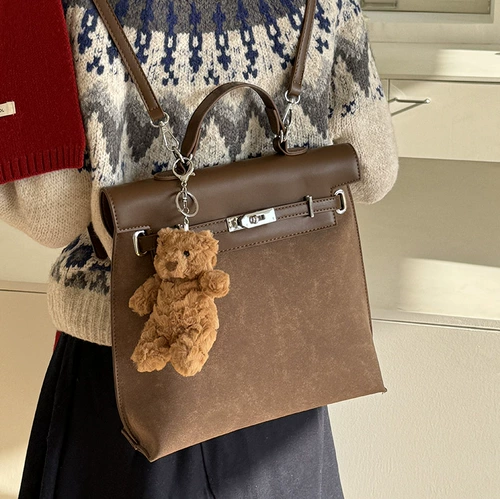 Ретро матовый вместительный и большой рюкзак, портативная сумка для путешествий, Южная Корея