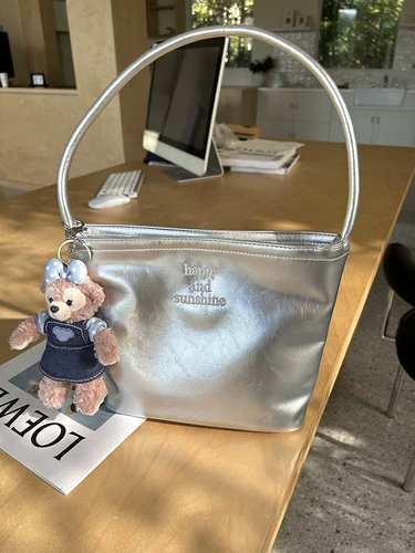 Весенняя сумка через плечо, модная универсальная сумка подмышку для отдыха, сумка на одно плечо, с вышивкой, премиум класс, в западном стиле