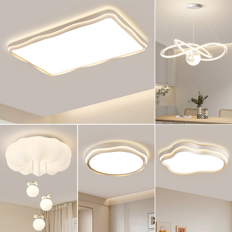 Cream Style 2026 New Model Living Room Lamp Bedroom Led Simple Ceiling Light Zhongshan Includes Installation Whole House Lighting Package Cream Style 2026 New Model Living Room Lamp Bedroom Led Simple Ceiling Light Zhongshan Includes Installation Whole House Lighting Package