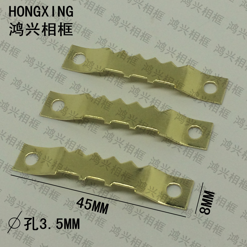 Hardware hook, double-sided sawtooth strip, 1 kg (750) photo frame dark hook, cross stitch back panel hook
