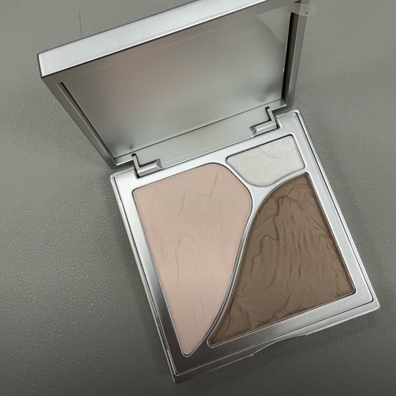 Orar Original Artist's High-Gloss Contouring Palette All-In-One Glitter Powder for Face Brightening, Matte Fine Shimmer, Nose Shadow