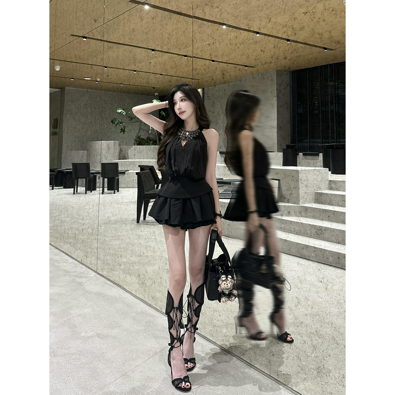 Uncle Cookie~ Mesh Cross-Strap Sandals for Women 2026 New Open-Toe Roman Shoes Stunning Stiletto High Heels