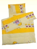 Одеяло для детского сада, хлопковый детский мультяшный комплект, 3 предмета