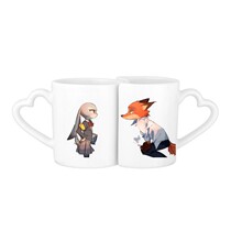 Crazy Animal City Couple Mark Cup Group Ceramic Mug Cute Creative Cartoon Mark Cup Coffee Cup