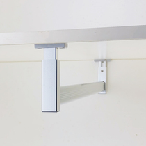 Shallow cabinet Longitudinal clothing rod Hanging cabinet top clothing through cabinet hanging rod Narrow wardrobe hanging rod cabinet hanging through vertical hanging rod