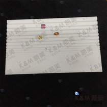 Colorimetric plate Diamond 4C grading tool Diamond grading plate colorimetric gem dividing stone plate colorimetric grading tool
