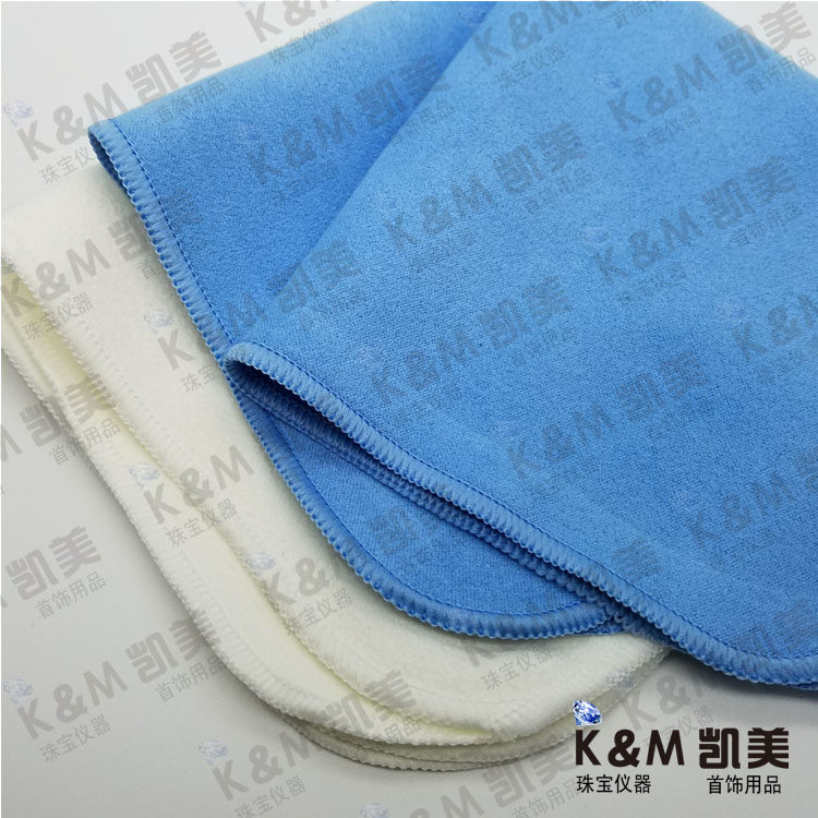 Pure natural deer velvet polished gold and silver diamond cloth diamond jewellery emerald jade clean wipe jade cloth for scratches