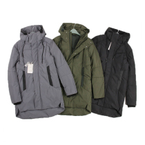 The original 699 warm and handsome down jacket duck down hooded long winter dress thick casual coat Tide mens clothing