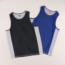 Sports Bull Stock Mesh Breathable Without Cuff Speed Dry Vest Loose Basketball Fitness Training Running Casual Mens Summer