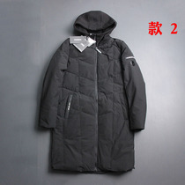 Only 5 pieces of 90 velvet white duck down large size Winter fashion trend long loose casual thick warm down jacket